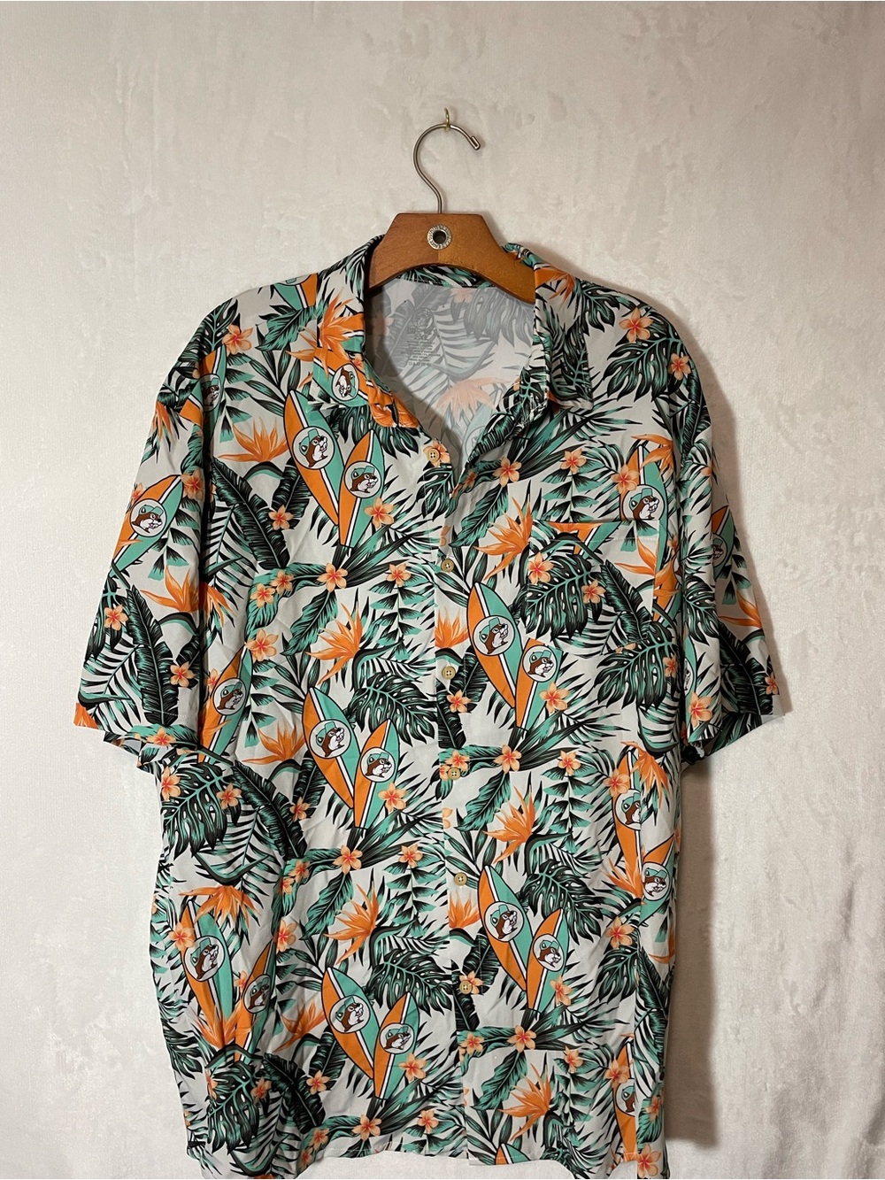 Buc-res Hawaiian Shirt with Surfboards